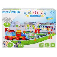 Конструктор Майстер Залізниця, 119 елементів Максимус 5209