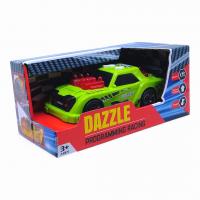 Машинка інтерактивна, підсвічування, звукові ефекти, режим демонстрації, прогумовані колеса, рухи вперед-назад (салатова) MIC PC88-05