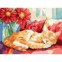 Картина за номерами "Денний сон" ©art_selena_ua KHO6709, 30х40 см