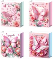 Пакет подарунковий (26х10х32 см), мікс видів MIC C69521