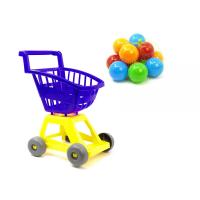Візок з кульками (синя) Orion 693в.4