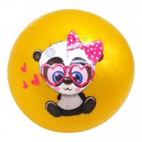 Мʼячик гумовий Тваринки 23 см (жовтий) MIC BT-PB-0200