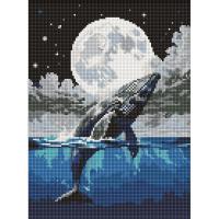 Набір з алмазною мозаїкою Стрибок до небес 30х40см Ідейка AMO8233