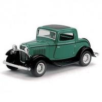 Машинка металева Ford 3-window coupe 1932, зелений Kinsmart KT5451W