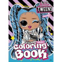 Розмальовка зі стікерами "Skate Dance 3 Tweens" LCB28, 16 сторінок