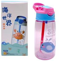 Поїльник з трубочкою 350 мл, (КИТ) Mega Zayka №0303