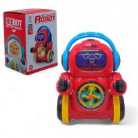 Інтерактивна іграшка Робот, світло, музика (червоний) RONG XIAN YI ZR184