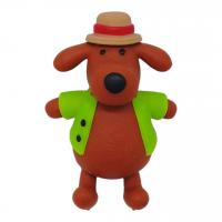 Іграшка-антистрес Песик, піна, коричневий MIC C66718