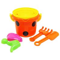 Пісочний набір Горошок, 6 елем. (помаранчевий) М.Тoys 23245