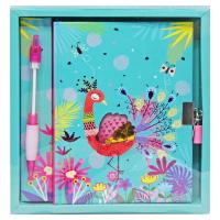 Набір з блокнотом на замочку Павич Malevaro W361944-A