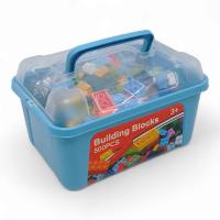 Конструктор пластиковий, 500 деталей, в боксі (блакитний) MIC 10800B-1