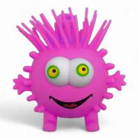 Іграшка-антистрес Монстрик, зі світлом (малиновий) MIC KA-23-1117