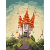 Картина за номерами "Казкова хатинка" KHO6080 30х40 см