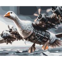 Картина по номерам Bombogini gusini 40x50 см. Brushme BS54389