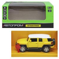 Машинка Toyota FJ Cruiser, жовта Автопром 68304