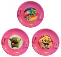 Санки-льодянка SNOW PLATE (рожеві) 60 см MARMAT 6111