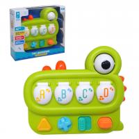 Гра для малюків Світ динозаврів, багатофункціональна, звуки клацання, вивчення кольорів Країна іграшок PL-724-42