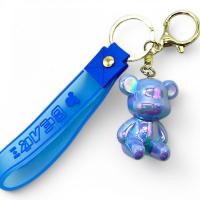 Брелок Ведмедик Bearbrick, 4,5 см (блакитний) MIC C69957