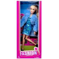 Лялька а у стильному вбранні (БЛАКИТНА) MIC LY665-B