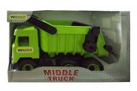 Самоскид Middle truck (зелений) Wader 39482