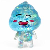 Антистрес жуйка-тягучка Какашка 8 см (блакитний) MIC KA-23-1961