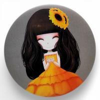 Люстерко кишенькове, двостороннє кругле Лялька MIC H116H7