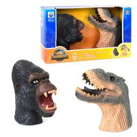 Набір Голова Динозавра і Кінг Конг зі звуком NEW CANNA ANIMAL KINGDOM A304A