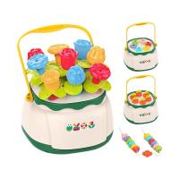 Логічна гра Flower Nails, сортер, конструктор, шнурівка HUANGER HE8078