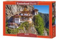 Пазли Вид на Paro Taktsang. Bhutan, 500 елементів Castorland B-53445