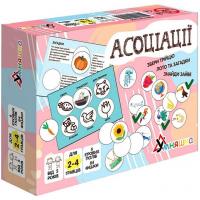 Розвиваюча настільна гра Лото асоціації (укр) Умняшка 2255