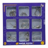 Іграшка Металеві головоломки, 9 штук (вид 2) MIC 3610AB