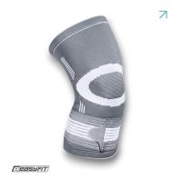 Бандаж на коліно, (розмір L), сірий EasyFit EF-0083-L