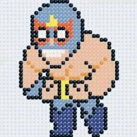 Алмазна мозаїка (міні) Бравл Старс (Brawl Stars) Ель Прімо, 10х10 см Origami ODM5117