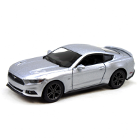Колекційна іграшкова машинка FORD MUSTANG GT KT5386W інерційна  Silver