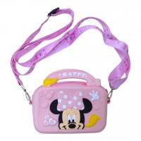 Сумочка силіконова Міккі Маус, рожева MIC C68084