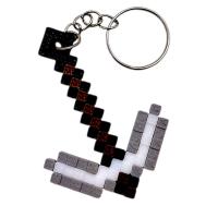 3D Брелоки MINECRAFT / МАЙНКРАФТ PICKAXE TOOL / КАЙЛО KEYCHAIN, ЗАЛІЗНИЙ, 3D друк OYTOY 01030100