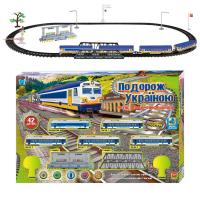 Залізниця Подорож Україною - потяг Львів - Сімферополь 42 деталі (укр) Wtoys 11500