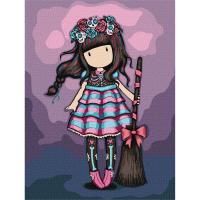 Картина за номерами Frida Santoro Gorjuss Collection 30х40 см Ідейка KHO8675