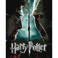 Картина за номерами з фарбами металік Harry Potter: Гаррі та Волдеморт 40х50см Ідейка KHO5222