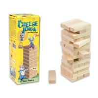 Настільна гра Cheese Jenga 48 брусків, міні (укр) Strateg 30718