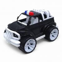 Машинка пластикова Позашляховик Джип чорно-білий кузов Bamsic 338