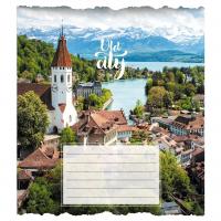 Зошит загальний "Старе місто" 096-630039K-3 в клітинку, 96 аркушів