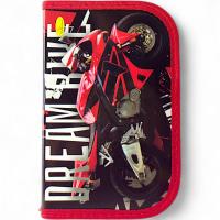 Пенал шкільний Мото мрії (12х19 см) Апельсин АП-1003