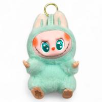 Лабубу з LED підсвіткою, музична (без упаковки) 16 см (МʼЯТНА) MIC 712541