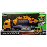 Машинка Будівельний тягач жовта Автопром 7984