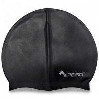 Шапочка для плавання, силіконова, 14+ (чорна) Peiso SC-4602/4605