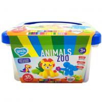 Набір тіста для ліплення Zoo animals box Окто 41221