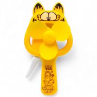 Ручні дитячі вентилятори Гарфілд 15 см (ЖОВТИЙ) MIC KA-23-2009