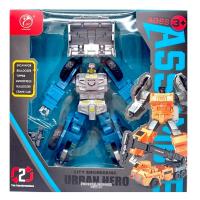 Робот Urban Hero будтехніка (БІРЮЗОВИЙ) YuTeng TOYS 908-2B1/2/3/4/5/6
