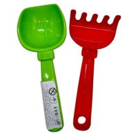 Пісочний набір Латаття №5 ЧЕРВОНО-ЗЕЛЕНИЙ Colorplast 1074